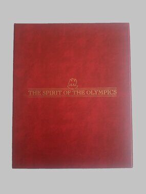 Collector's Folio Book The Spirit of the Olympics1992 Vintage US Postage Stamps